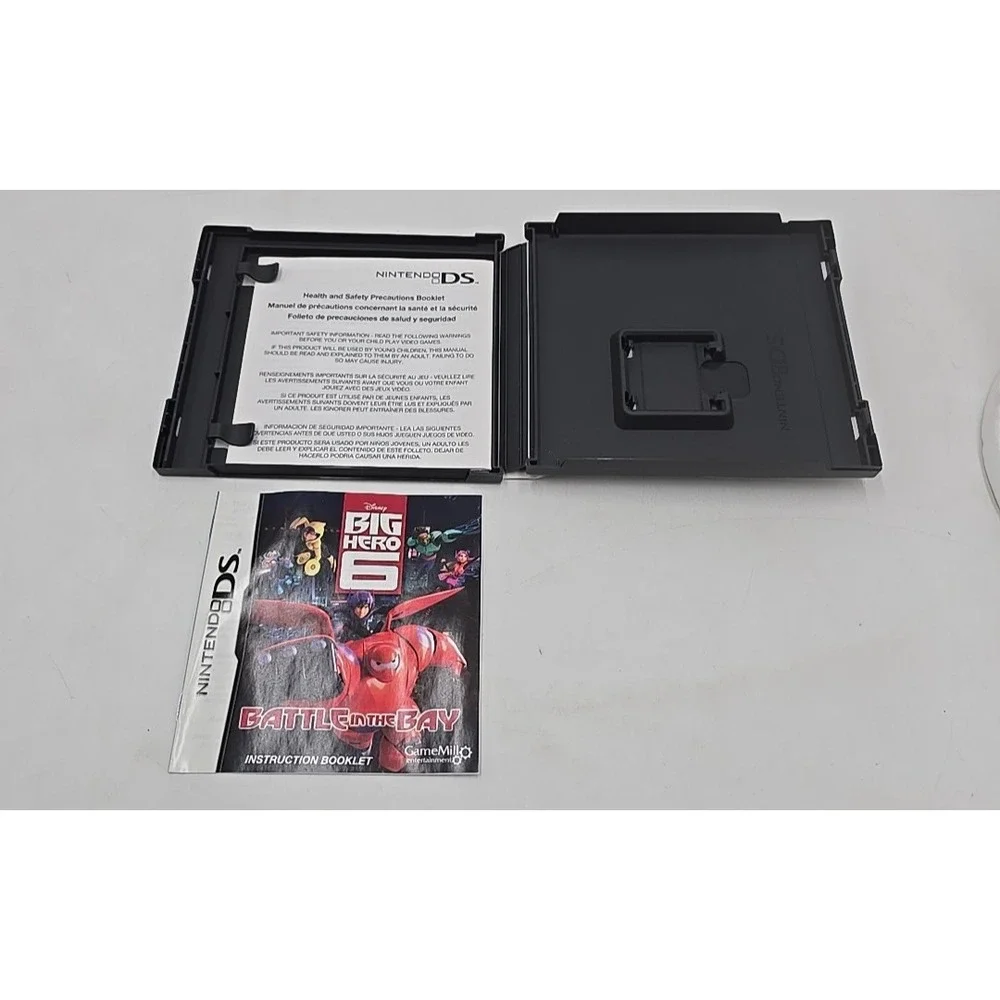 Disney Big Hero‎ 6 Battle in The Bay (Nintendo 2014) Case and Instruction ONLY